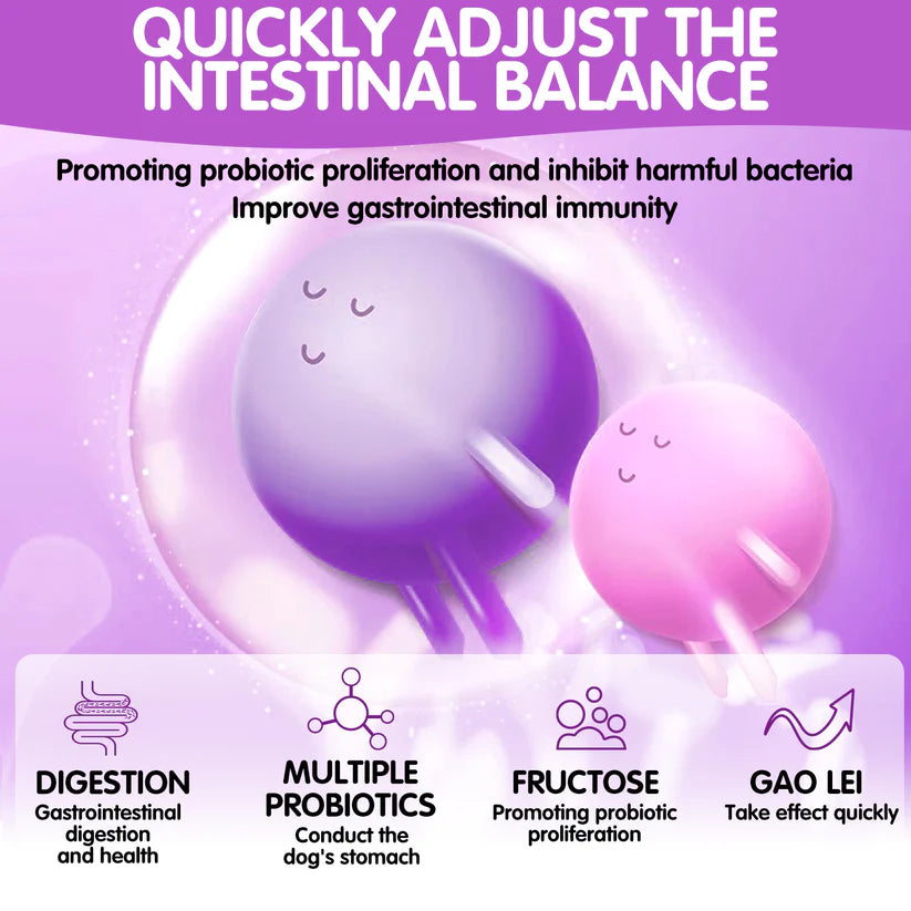 Worafy Pre & Probiotic Digestive Treats For Dogs