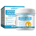 Worafy Dental Care Finger Wipes For Dogs and Cats 50 Wipes